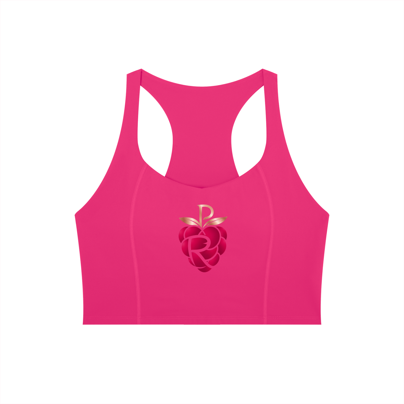 Practically-Ras: Tight Paneling Yoga Tank Top