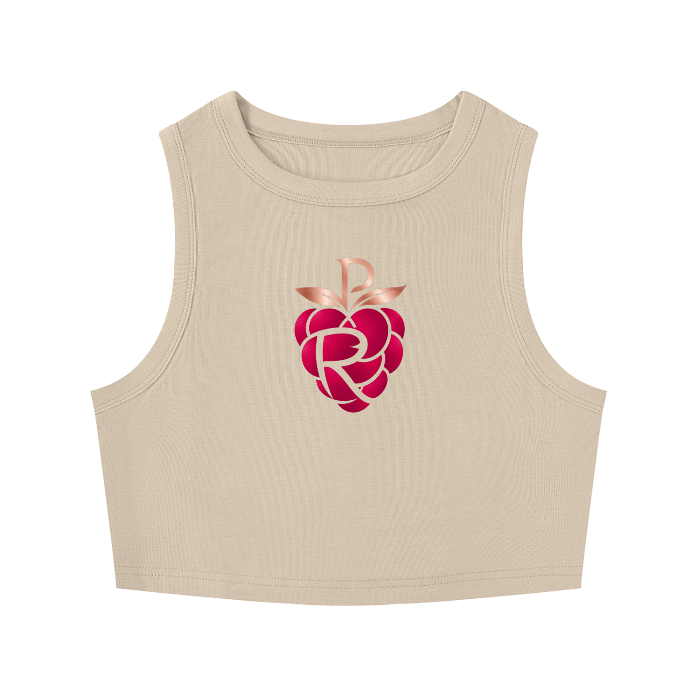 Women's Tight Crewneck Crop Tank Top