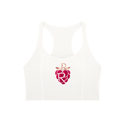 Practically-Ras: Tight Paneling Yoga Tank Top