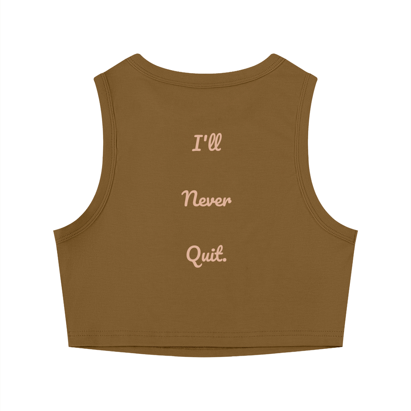 Women's Tight Crewneck Crop Tank Top