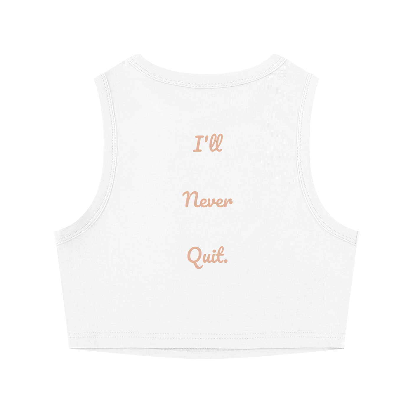 Women's Tight Crewneck Crop Tank Top