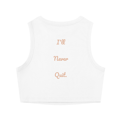 Women's Tight Crewneck Crop Tank Top
