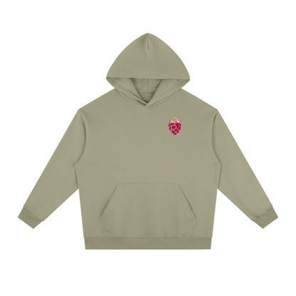 Practically-Ras: Heavyweight Drop-Shoulder Hoodie for Allies and Families