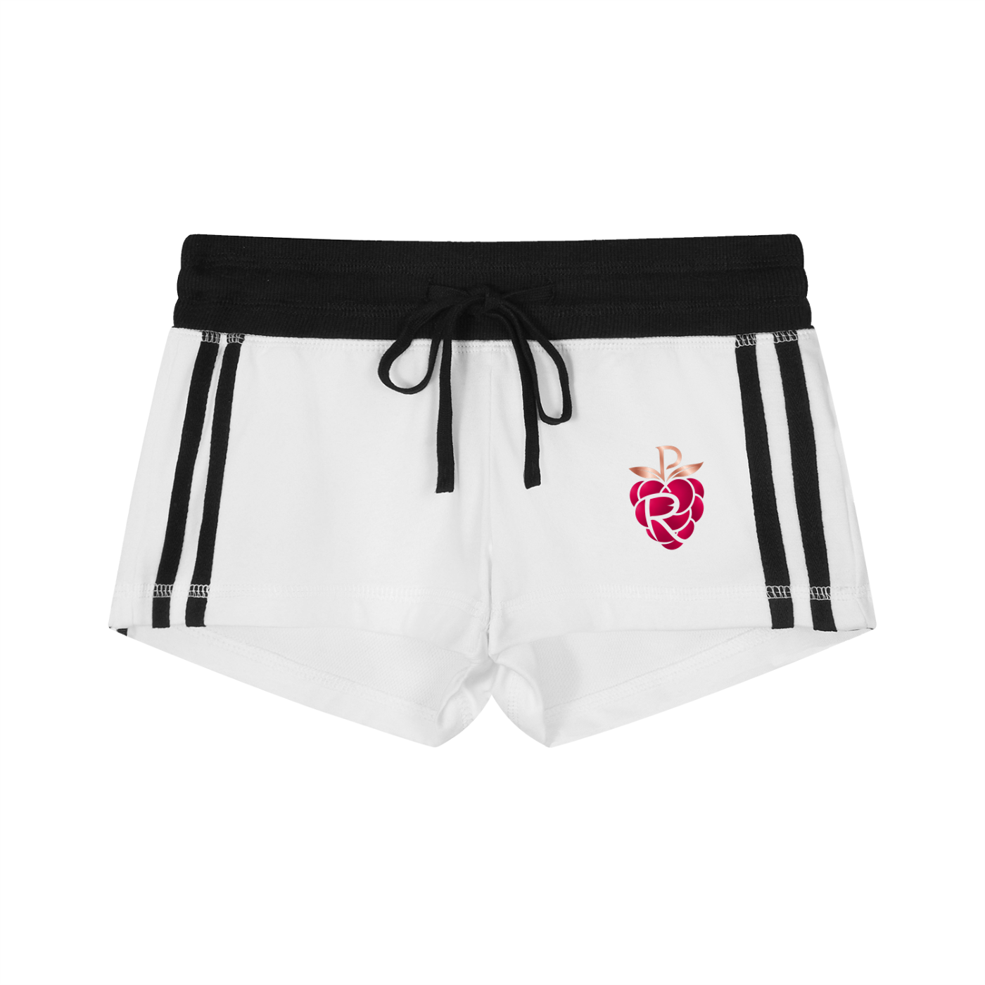 Practically-Ras: Contrast Stripe Track Shorts