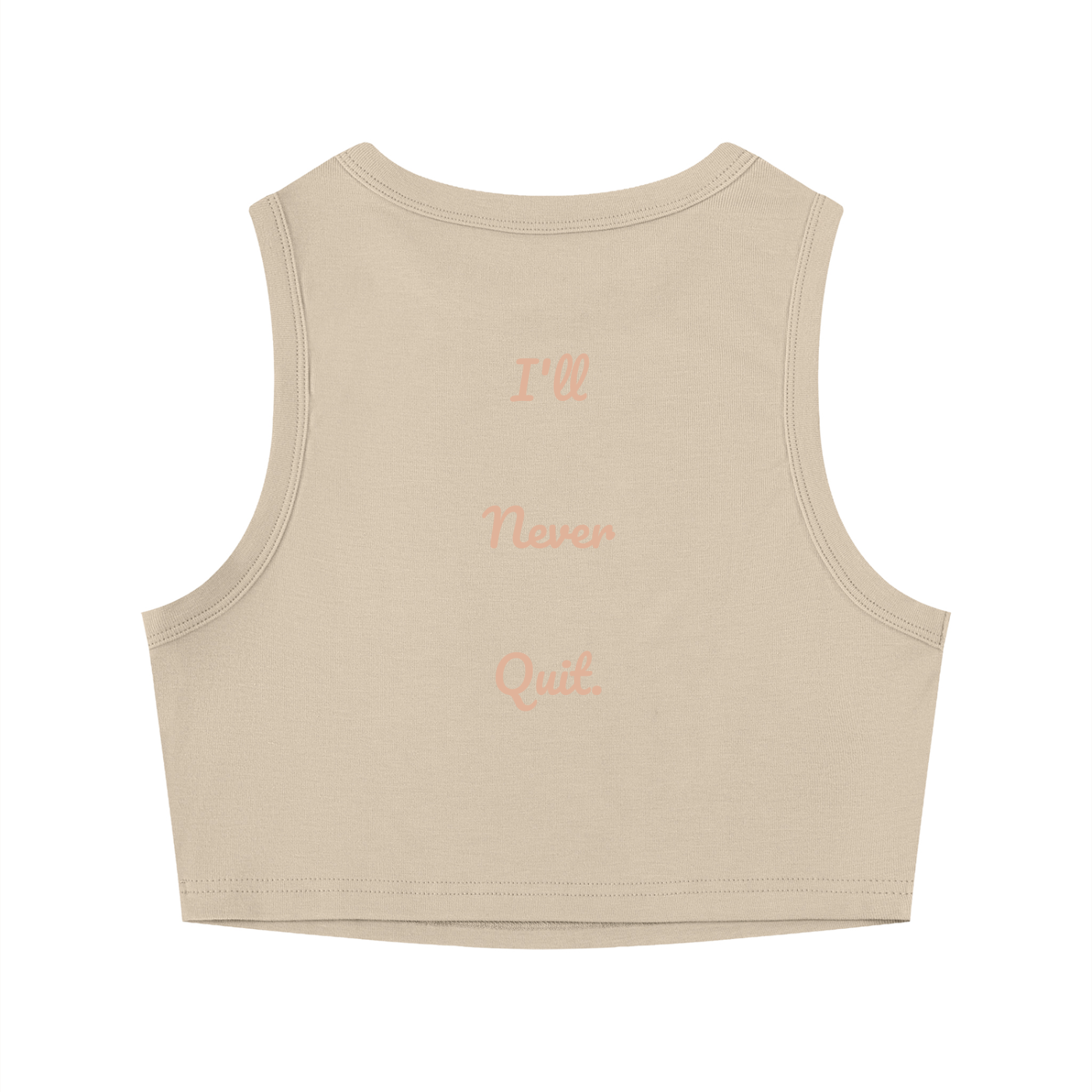 Women's Tight Crewneck Crop Tank Top