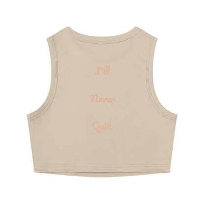 Women's Tight Crewneck Crop Tank Top