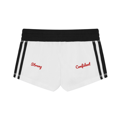 Practically-Ras: Contrast Stripe Track Shorts