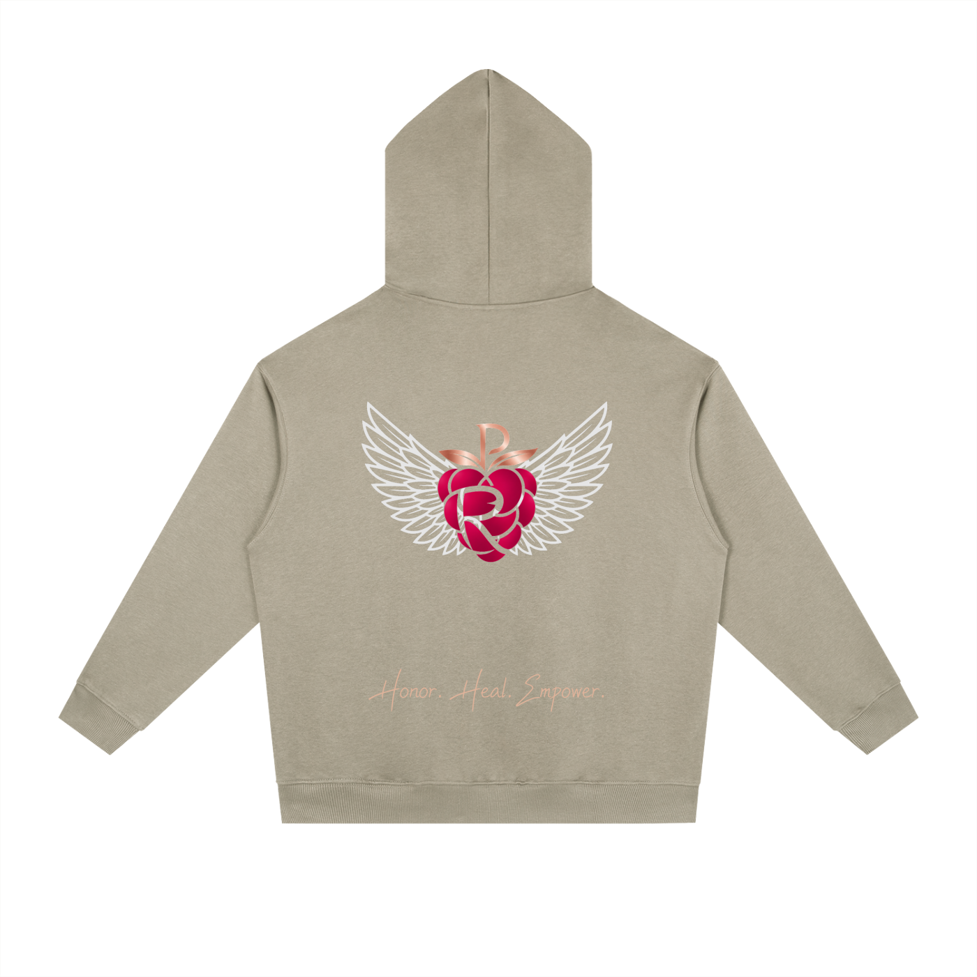Practically-Ras: Heavyweight Drop-Shoulder Hoodie for Allies and Families