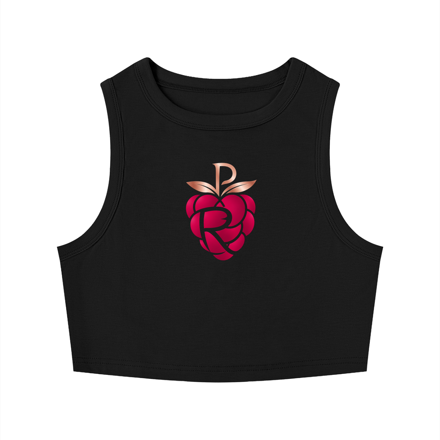 Women's Tight Crewneck Crop Tank Top