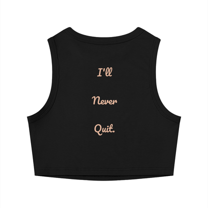 Women's Tight Crewneck Crop Tank Top
