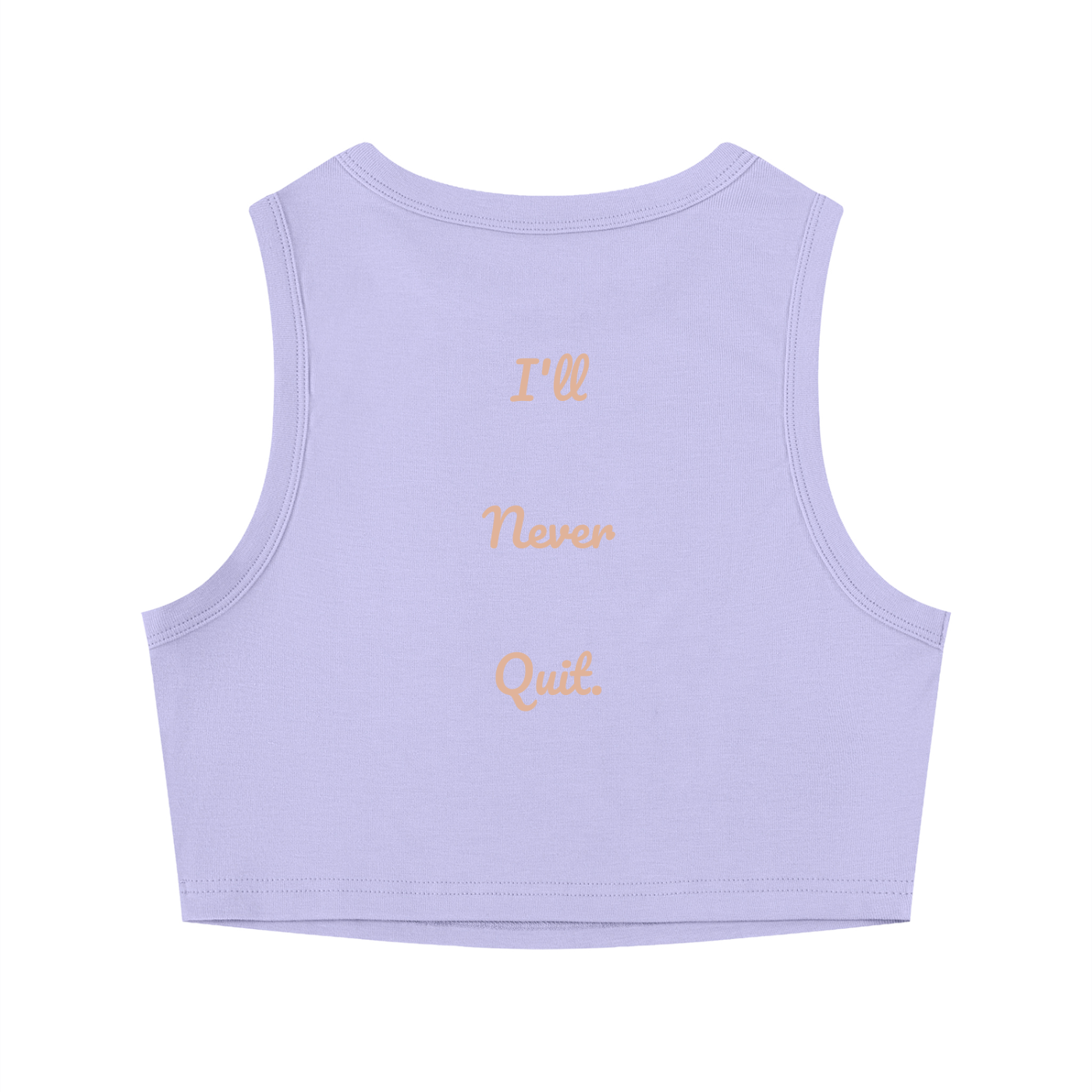 Women's Tight Crewneck Crop Tank Top