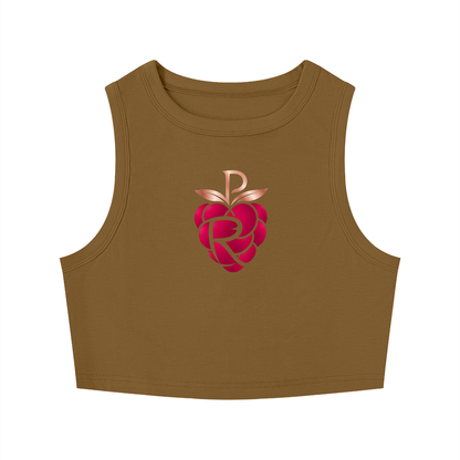 Women's Tight Crewneck Crop Tank Top