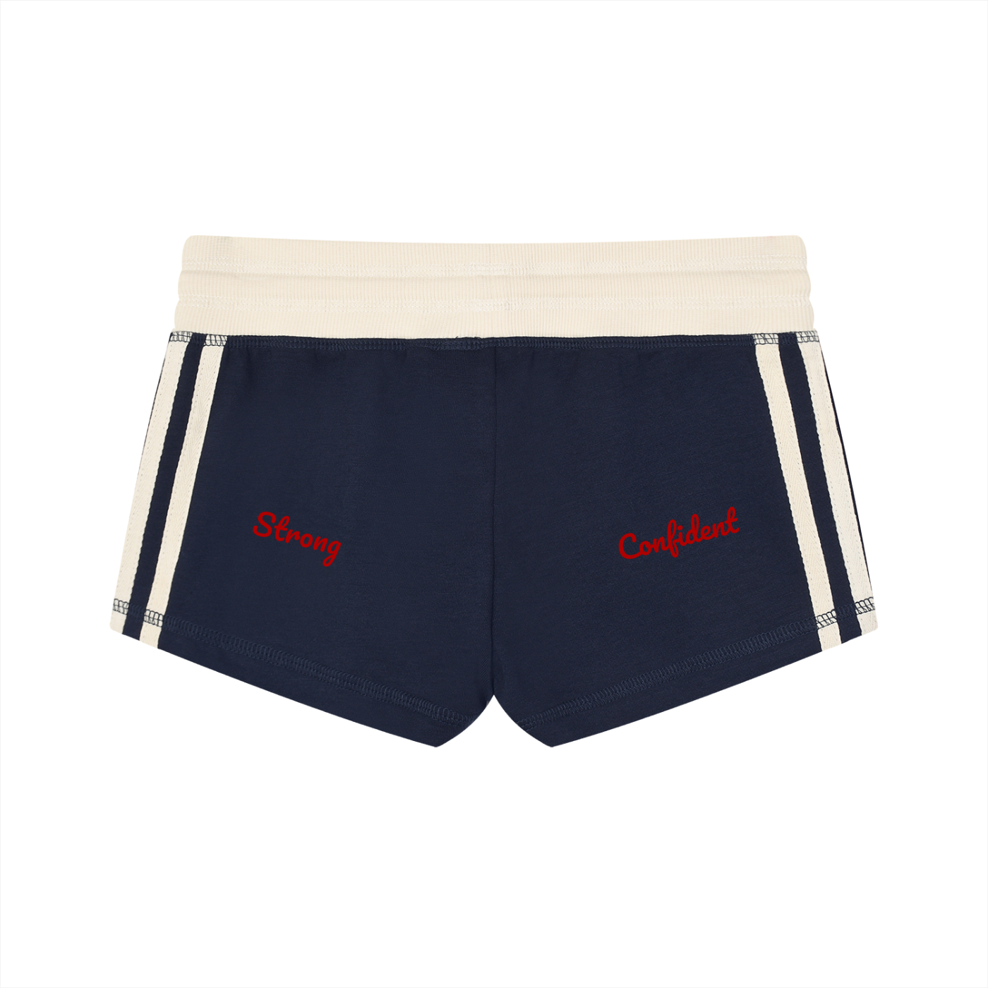 Practically-Ras: Contrast Stripe Track Shorts