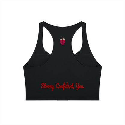 Practically-Ras: Tight Paneling Yoga Tank Top