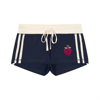 Practically-Ras: Contrast Stripe Track Shorts