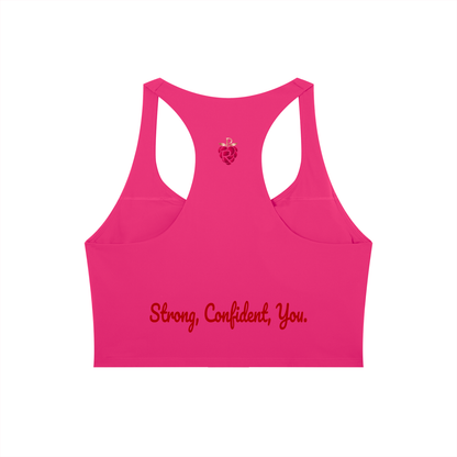 Practically-Ras: Tight Paneling Yoga Tank Top