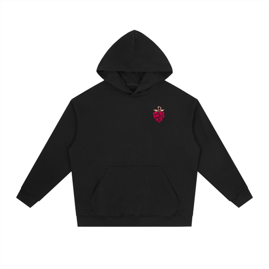 Practically-Ras: Heavyweight Drop-Shoulder Hoodie for Allies and Families