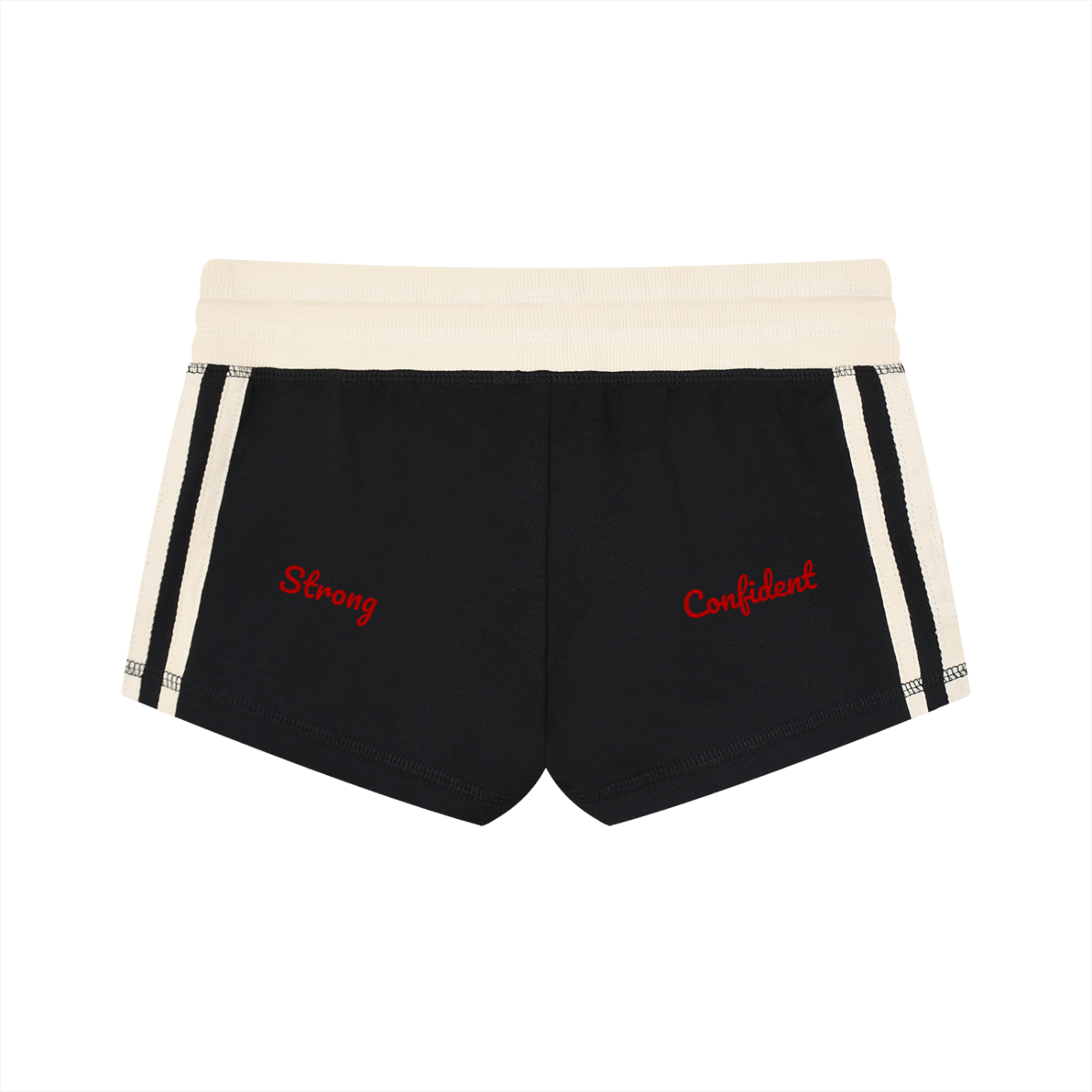 Practically-Ras: Contrast Stripe Track Shorts