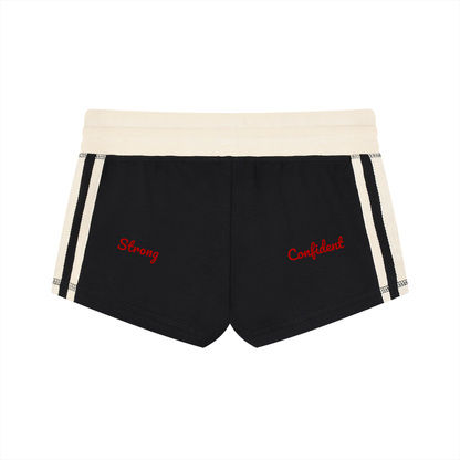 Practically-Ras: Contrast Stripe Track Shorts